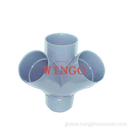 Plastic Injection Molds Multi-cavity Mould Blowing HDPE Fitting Mould Supplier